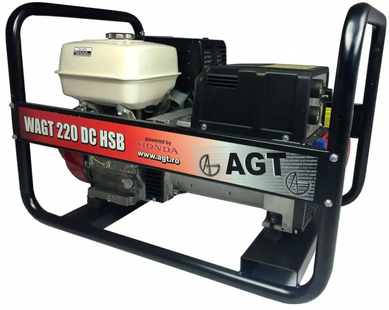 Сварочный генератор AGT WAGT 220 DC HSB - фото 1 Сварочный генератор AGT WAGT 220 DC HSB - фото 1