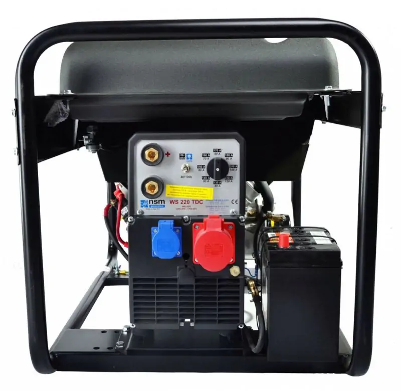 Сварочный генератор AGT WAGT 220/5 DC BSBE - фото 4 Сварочный генератор AGT WAGT 220/5 DC BSBE - фото 4