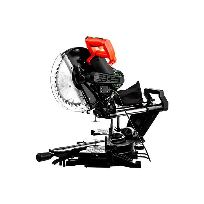 Пила торцювальна GTM HM1245 з протяжкою - фото 3