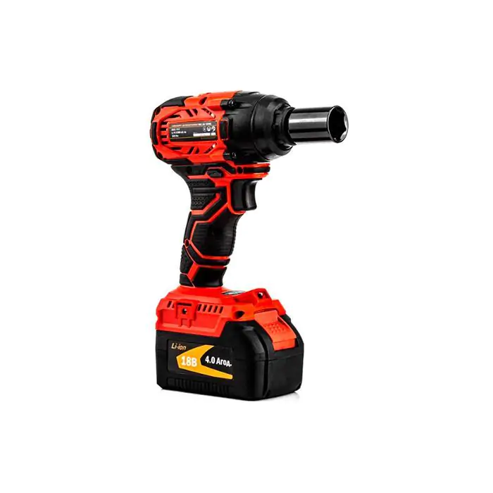 Ударный аккумуляторный гайкокрут GTM IWC18/320BL безщеточный - фото 4