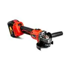 Аккумуляторная угловая шлифмашина GTM AGC18/125BL безщеточная — миниатюра 4