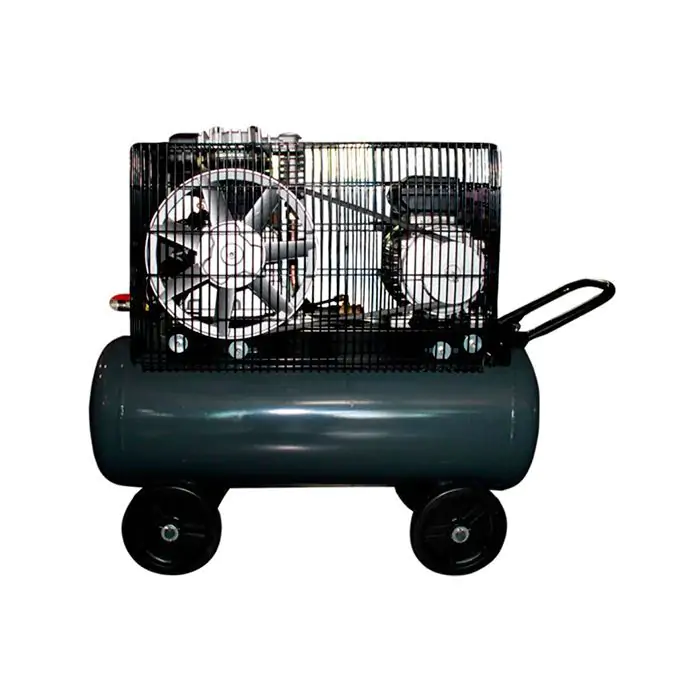 Поршневой воздушный компрессор 50 л GTM KCH2070A-50L ременной - фото 2