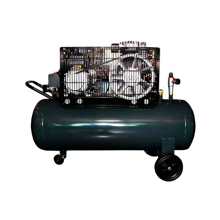 Поршневой воздушный компрессор 100 л GTM KCH2070B-100L ременной - фото 2