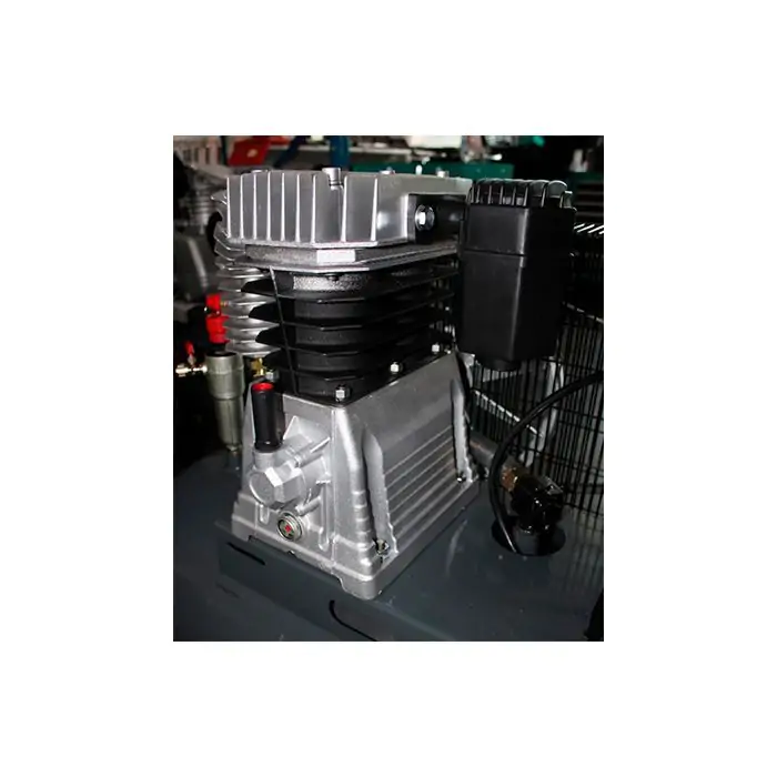 Поршневой воздушный компрессор 200 л GTM KCH2090-200L ременной - фото 4