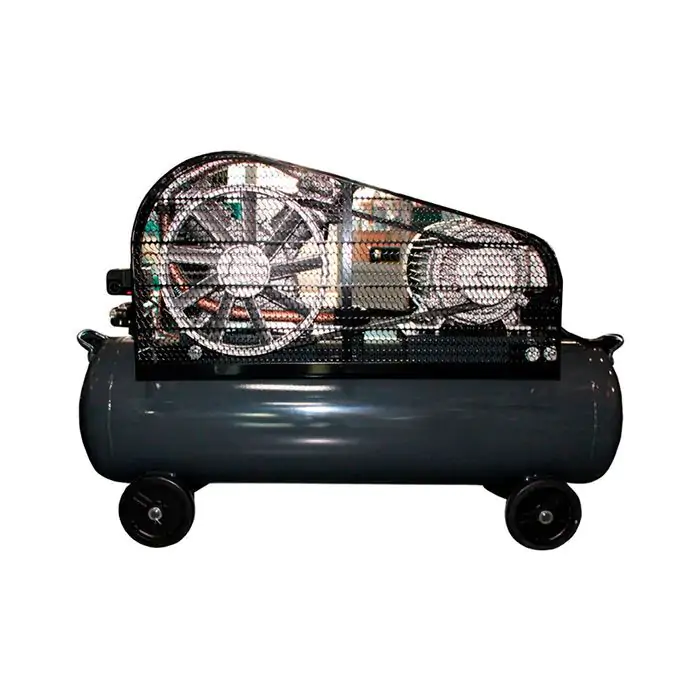 Поршневой воздушный компрессор 120 л GTM KC2090A-120L ременный - фото 2