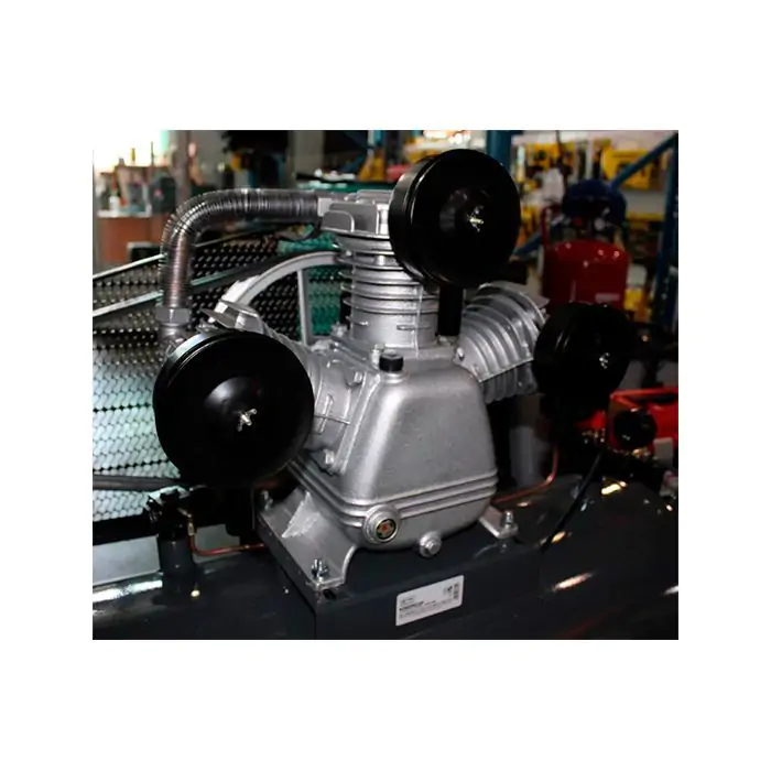 Поршневой воздушный компрессор 220 л GTM KC3090-220L ременный - фото 3