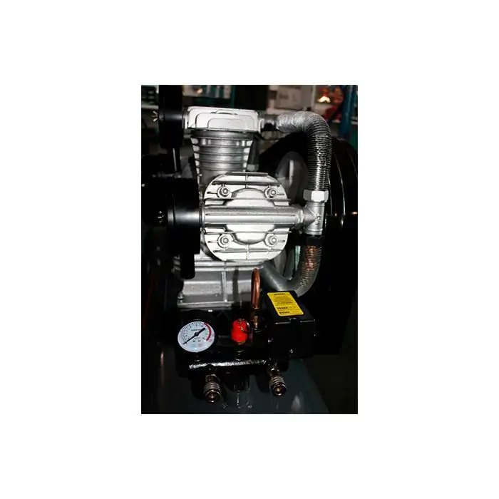 Поршневой воздушный компрессор 220 л GTM KC3090-220L ременный - фото 4