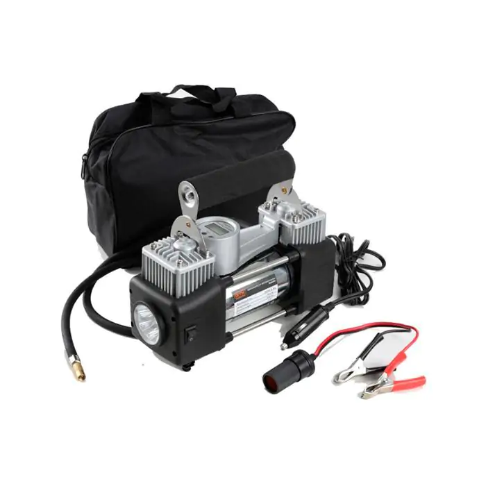 Компрессор автомобильный безмасляный GTM RLA-0201 12В 35 л/мин - фото 3