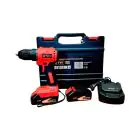 Аккумуляторная дрель-шуруповерт GTM DS12/38BL, 12B, 38Hм, 2шв + акум, 2Ач - 2шт, зарядное устройство — миниатюра 2