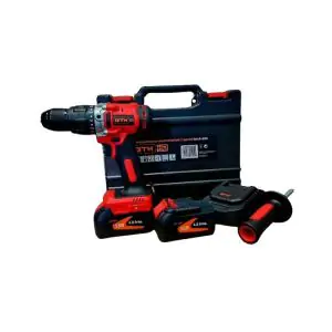 Товар Аккумуляторная дрель-шуруповерт GTM DS12/38BL, 12B, 38Hм, 2шв + акум, 2Ач - 2шт, зарядное устройство