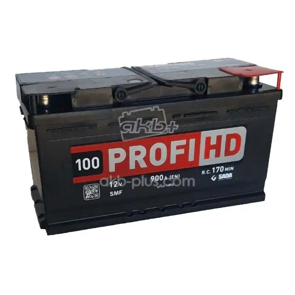 Автомобільний акумулятор SADA PROFI HD SMF 6СТ-100 (-/+) Євро 12В 100АЧ 900А - фото 1 Автомобільний акумулятор SADA PROFI HD SMF 6СТ-100 (-/+) Євро 12В 100АЧ 900А - фото 1