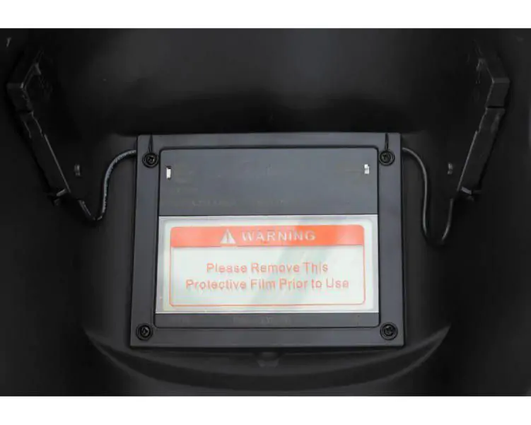 Маска сварщика хамелеон Vita optech s777с чёрный с увеличительной линзой - фото 2