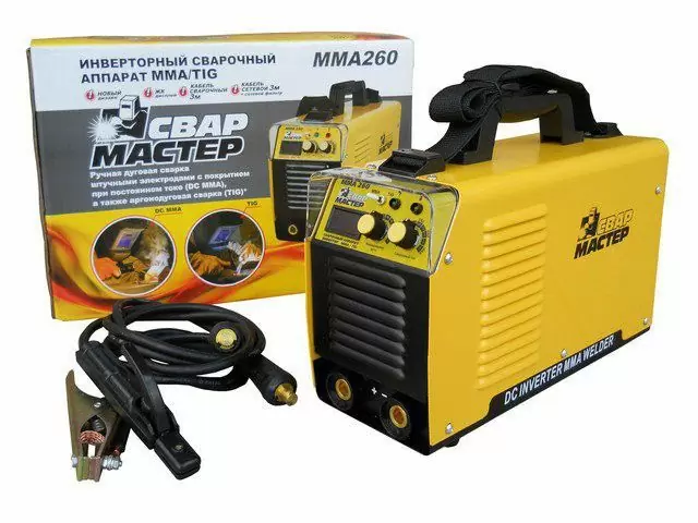 Сварочный инвертор СВАРМАСТЕР 260 - фото 2 Сварочный инвертор СВАРМАСТЕР 260 - фото 2