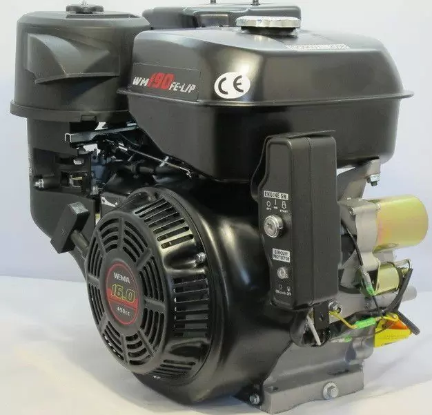 Бензиновый двигатель Weima WM190FE-L(R),16,0 л.с шпонка вал 25 мм - фото 2