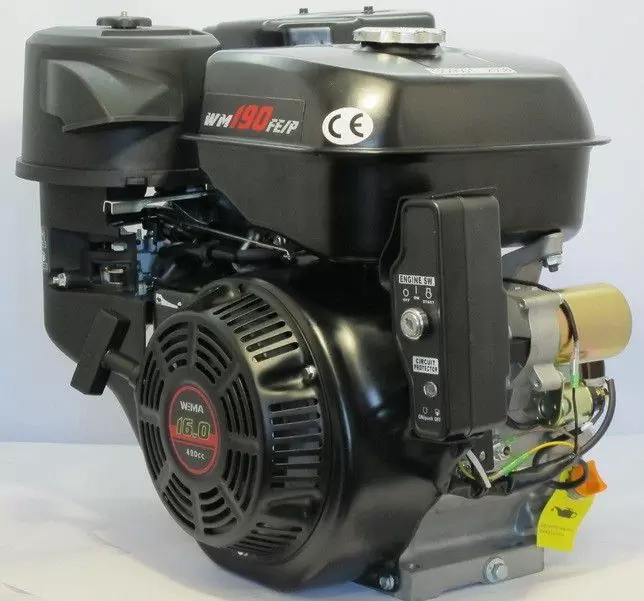 Двигатель бензиновый Weima WM190FE-S с центробежным сцеплением - фото 2
