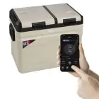 Холодильник автомобільний Brevia 47л (компресор LG) двокамерний 23525 — мініатюра 2