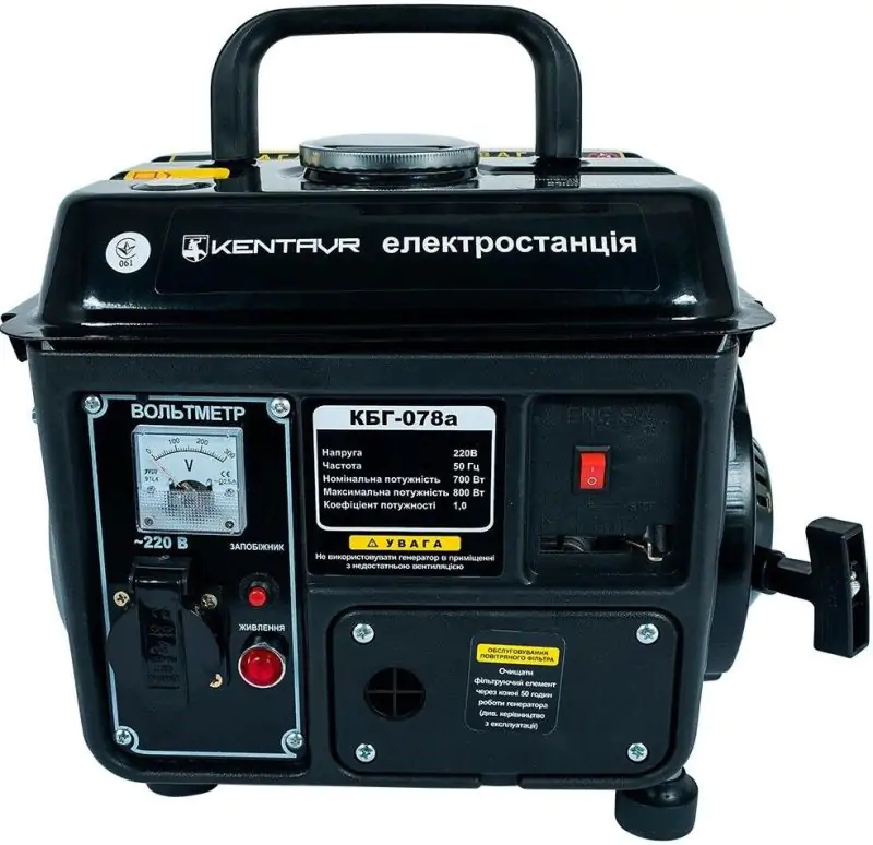 Генератор бензиновый Кентавр КБГ078а - фото 3 Генератор бензиновый Кентавр КБГ078а - фото 3