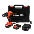 Акумуляторний ударний шуруповерт GTM DSI18/60BL безщітковий + 2 АКБ і ЗП у кейсі (DSI18/60BL) — мініатюра 1