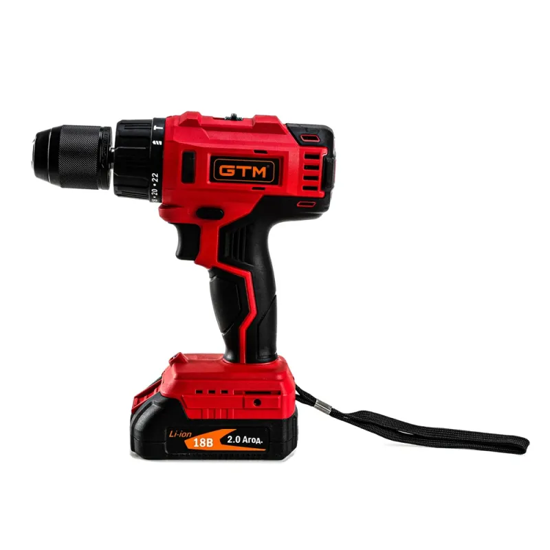 Акумуляторний ударний шуруповерт GTM DSI18/60BL безщітковий + 2 АКБ і ЗП у кейсі (DSI18/60BL) - фото 3