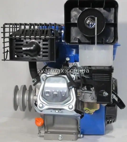 Двигатель бензиновый Беларусь 170F 7,5 л.с. 19 вал с шкивом - фото 3