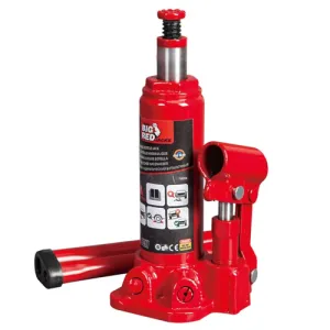 Товар Домкрат гідравлічний 2т GTM Т90204 пляшковий одноштоковий