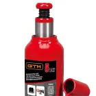 Домкрат гідравлічний 5т GTM Т90504 пляшковий одноштоковий — мініатюра 2