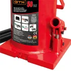 Домкрат гідравлічний 50т GTM TH95004 пляшковий одноштоковий — мініатюра 3