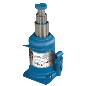 Товар Домкрат гідравлічний пляшковий 12т GTM TH812001 двоштоковий