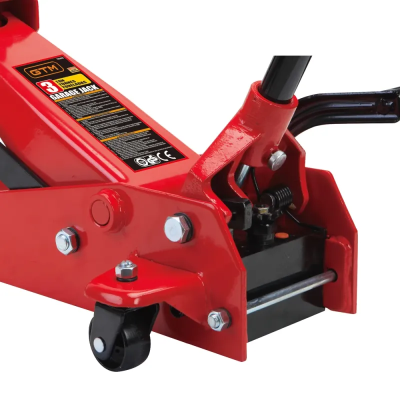 Домкрат підкатний 3.5т GTM T83502 гідравлічний з педаллю - фото 2