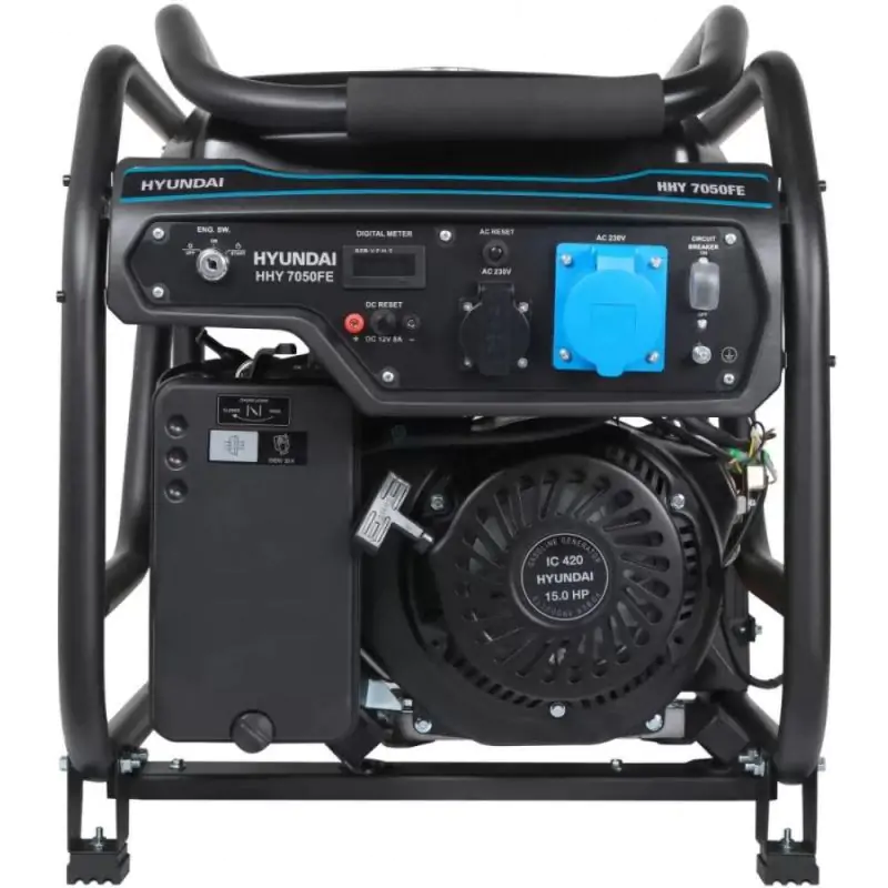 Генератор бензиновый Hyundai HHY 7050FE ATS (7050FE ATS) - фото 5