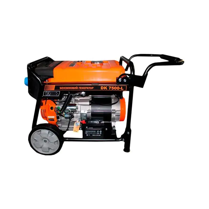 Генератор бензиновый 7 кВт GTM DK7500-L со встроенным АВР - фото 6