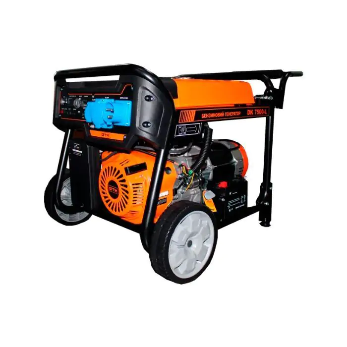 Генератор бензиновый 7 кВт GTM DK7500-L со встроенным АВР - фото 7