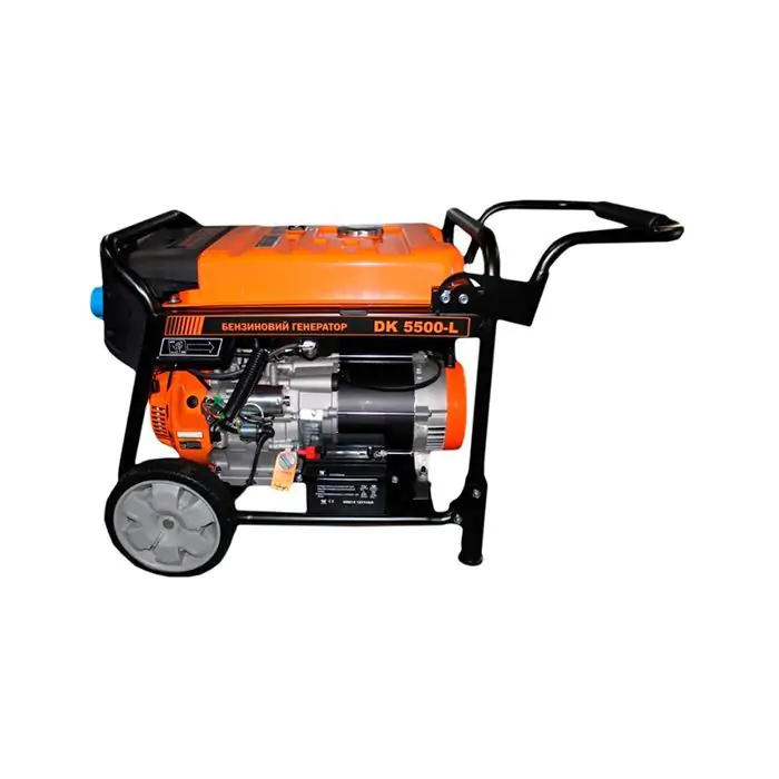 Генератор бензиновий 5 кВт GTM DK5500-L із вбудованим АВР без ПДВ - фото 3