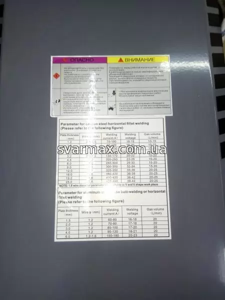 Аргонная сварка Wmaster Alumig-300P - фото 5 Аргонная сварка Wmaster Alumig-300P - фото 5