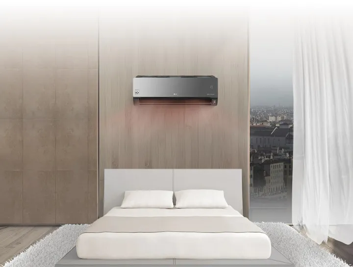 Кондиционер черный зеркало LG Artcool mirror AC12BQ зеркальный инвертор с подключениемк Wi-Fi AC12BQ.NSJR+UA3R - фото 6