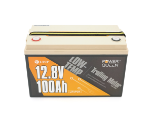 Акумуляторна батарея Power Queen LiFePO4 12.8V 100Ач 1280Wh,(100/100A) M8