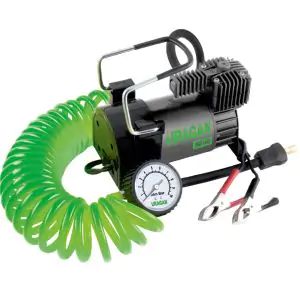 Товар Автомобильный компрессор Uragan 10Атм 40л/мин 200Вт с зажимами АКБ