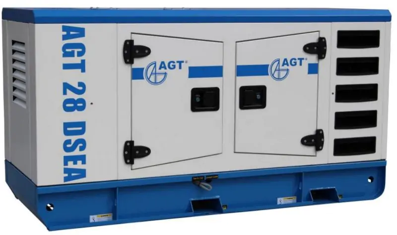 Дизельный генератор AGT 28 DSEA (AGT28DSEAP/42) + блок автоматики ATS42/12 + HGM4020N - фото 3