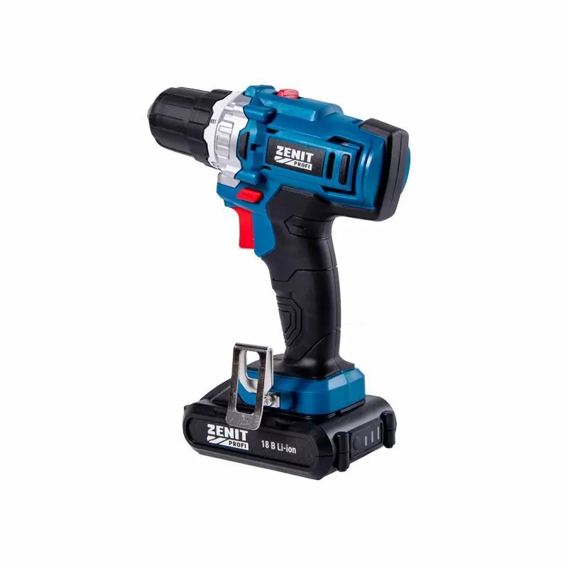 Шуруповерт аккумуляторный Зенит ЗША-18/2 Li профи - фото 2