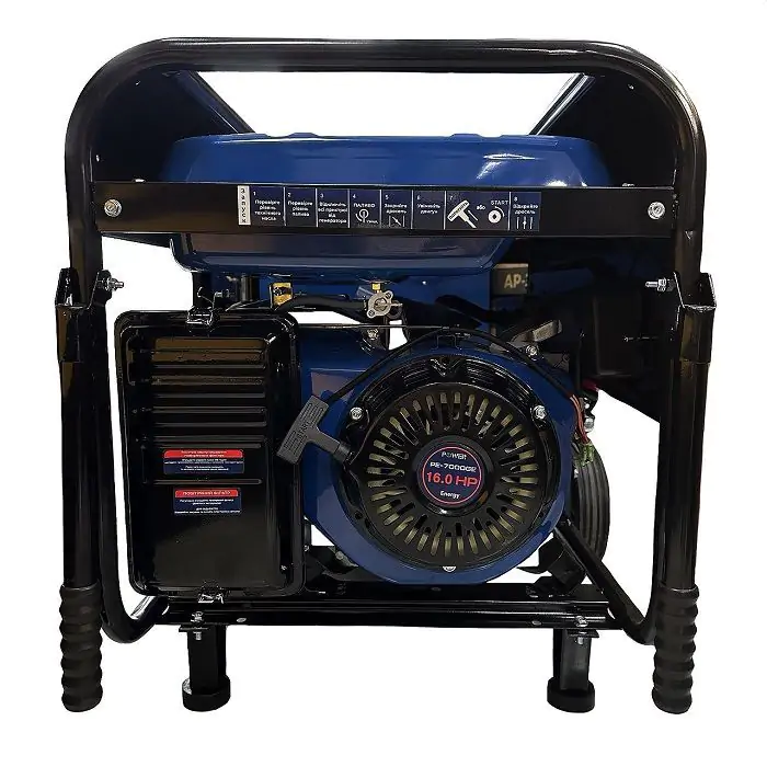 Бензиновый генератор PROFI-TEC PE-7000GE (7.0 кВт, электростартер) - фото 3 Бензиновый генератор PROFI-TEC PE-7000GE (7.0 кВт, электростартер) - фото 3