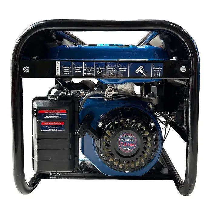 Бензиновый генератор PROFI-TEC PE-3300G (3.3 кВт, ручной стартер) - фото 3
