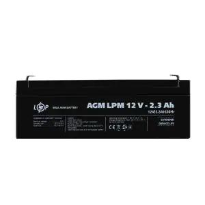Товар Аккумулятор AGM LPM 12V – 2.3 Ah