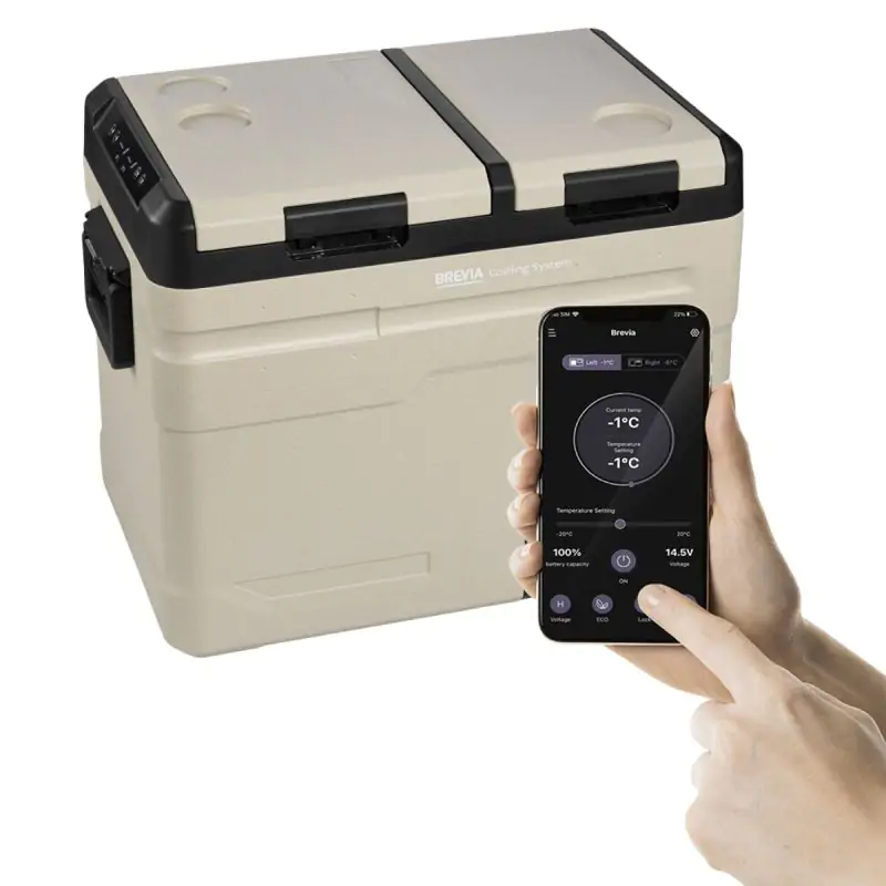 Холодильник автомобільний Brevia 47л двокамерний 23520 - фото 2