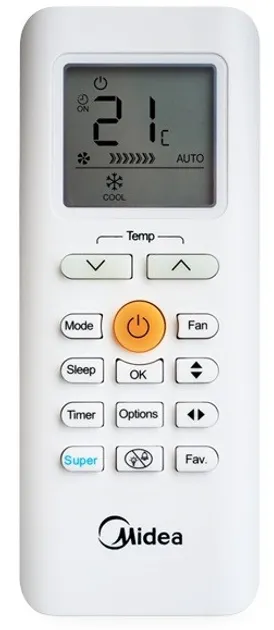 Кондиционер Midea AF-12N1C2-I/AF-12N1C2-O - фото 5