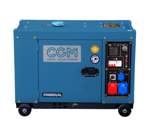 Дизельний генератор CGM S9000DUAL 7.2/8.0 кВт (220/380В)