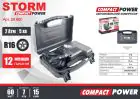 Компресор автомобільний Storm Compact Power 7Атм 15л/хв 60Вт — мініатюра 4
