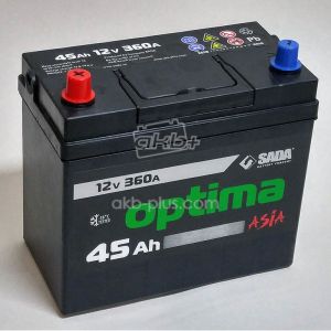 Автомобільний акумулятор OPTIMA ASIA 6СТ-45 (+/-) 12В 45АЧ 360А