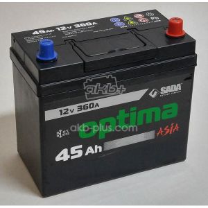 Автомобільний акумулятор OPTIMA ASIA 6СТ-45 (-/+) Євро 12В 45АЧ 360А
