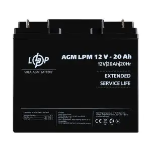 Товар Аккумулятор AGM LPM 12V - 20 Ah