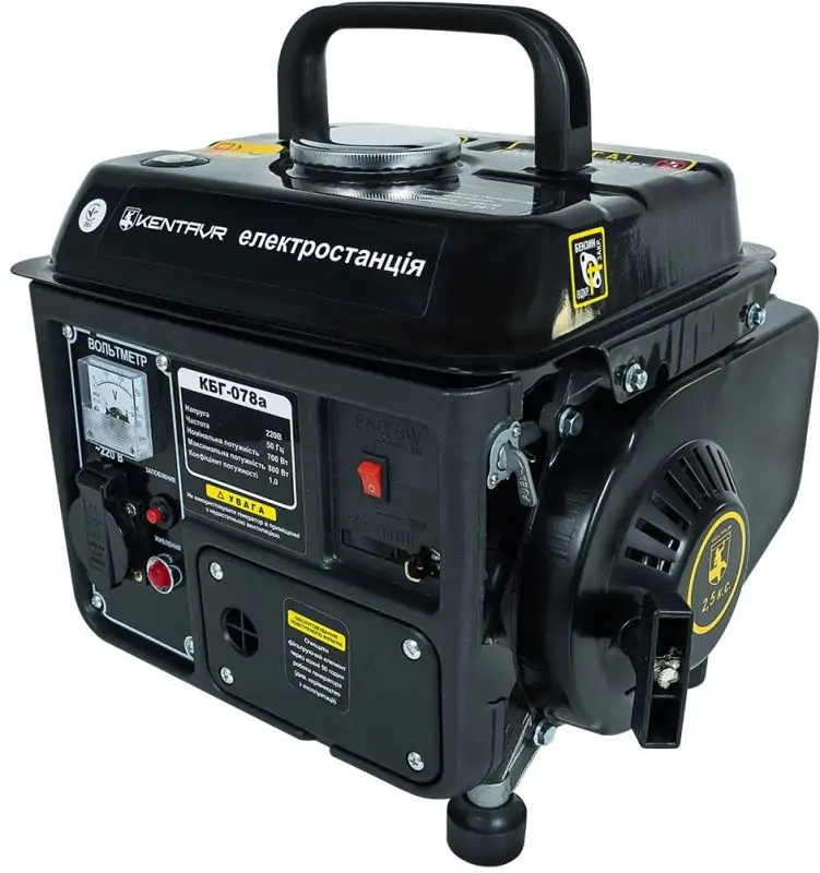 Генератор бензиновый Кентавр КБГ078а - фото 1 Генератор бензиновый Кентавр КБГ078а - фото 1